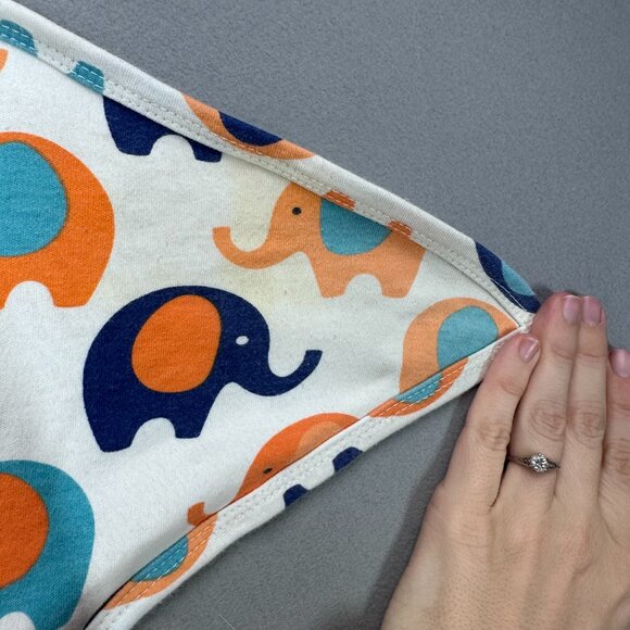 Sleeping Baby Zipadee Zip Transition Swaddle M 6-12 Months Elephant Print - Picture 7 of 16